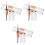 9Pcs Lash Dual-Ended Eyelash Glue Assorted Color Plastic 4