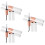 9Pcs Lash Dual-Ended Eyelash Glue Assorted Color Plastic 8
