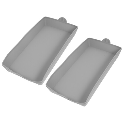 4Stk Silikon Backform Brottoast Form Antihaft Grau 1