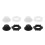 8Pcs Floor Fan Nut Covers ABS Plastic Assorted Color Stable Fit 9