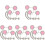 10Ensembles Ensemble Souris Oreilles Et Queue Costume Accessoires Colorés 1