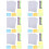 6Sets Kinder Lineale Alphabet Stencils Auswaschbar Bunt 7