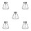 5Pcs Transparent Refillable Nail Polish Remover Dispenser Pump Bottles 9