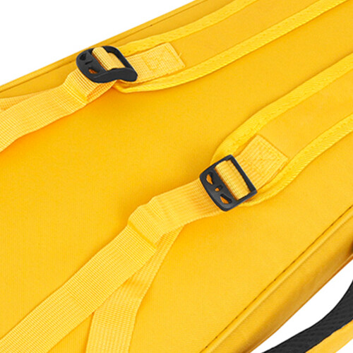 Housse De Rangement Ukulélé Jaune Doublure Coton Portable 2