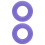 2Pièces Sourdine Saxophone Ténor Silicone Violette Réduction Bruit 5