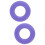 2Pièces Sourdine Saxophone Ténor Silicone Violette Réduction Bruit 7