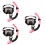 3Ensembles Masques Natation Avec Tuyaux Silicone Ergonomiques 7