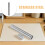 2Pcs Silver Document Storage Tube Birth Certificate Diploma Organizer 8