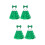 2Ensembles Ensemble St Patrick Enfants Vert Jupe Et Hearess 6