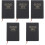 5Pièces -Notes Planner 2022-2023 Noir Portable Pour Plan 2