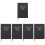 5Pièces -Notes Planner 2022-2023 Noir Portable Pour Plan 4