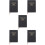 5Pièces -Notes Planner 2022-2023 Noir Portable Pour Plan 7