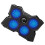 2Pièces Ventilateur De Refroidissement Pour Notebook Noir Pour Gamer 7