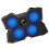 2Pièces Ventilateur De Refroidissement Pour Notebook Noir Pour Gamer 8