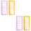 4Pièces Porte-Stickers Multifonction Grand Format Design Élégant 5