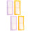4Pièces Porte-Stickers Multifonction Grand Format Design Élégant 6