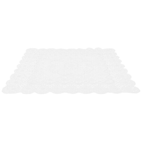 2Pcs Kitchen Appliance Protective White Lace Cover for Home Use 2