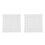 2Pcs Kitchen Appliance Protective White Lace Cover for Home Use 8