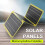 21W Portable Waterproof Solar Panel with Dual USB & Type-C for Camping 5