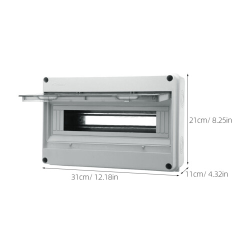 2Pièces Boîtier Disjoncteur Extérieur Étanche Multi 1