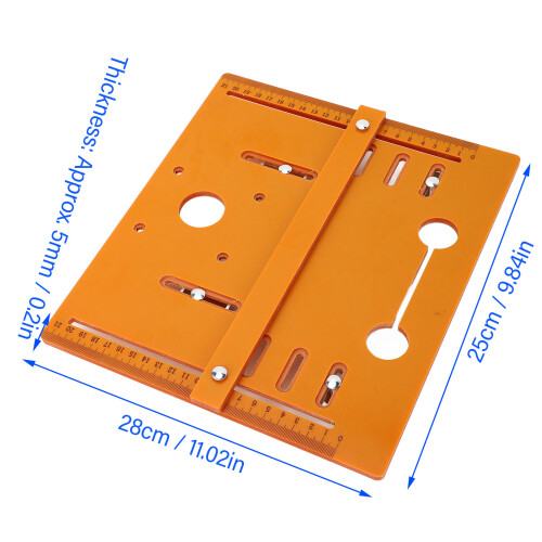 Universal Cutting Machine Base Plate 28x25cm for 4 & 5 Inch Trimmers 1
