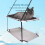 Sturdy Gray Cat Window Hammock Bed with Suction Cups, Double Layer Soft Fabric 8
