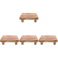 4Pièces Marchepieds Bois Bébé, Usage Polyvalent Maison Et