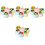 24Pcs Assorted Color Simulation Cake Models Fake Dessert Home Decor 4