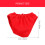 12Pièces Culottes Miniatures En Tissu Rouge Réutilisables 2