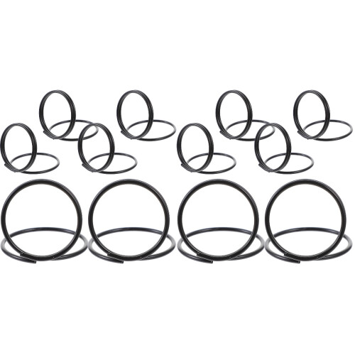 12Pcs Black Metal Memo Clips Decorative Table Number Holders