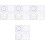 4Sets Portable Transparent Geometric Drafting Rulers for School Use 4