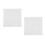 2Pcs Kitchen Appliance Protective White Lace Cover for Home Use 1