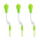 3Pièces Brosse Bouteille Rotative Silicone Accessoires Bébé 6