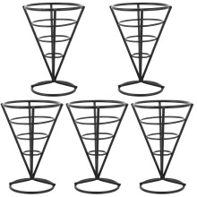 5Pcs Frying Basket French Fries Rack for Home and Cafe