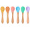 18Pièces Cuillères Bébé Silicone Résistantes Pour Soupe Repas 2