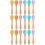 18Pièces Cuillères Bébé Silicone Résistantes Pour Soupe Repas 8