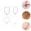 12Pièces Enfants Perles Colorées Accessoire Mode 10