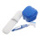 1Set Plastic Denture Cleaning Kit Portable Toothbrush Case and Cover 9