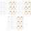 18Paires Clip Oreilles Couleurs Perçage 3