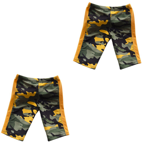 2Pièces Trunks Natation Camouflage Respirants Ajustable 2