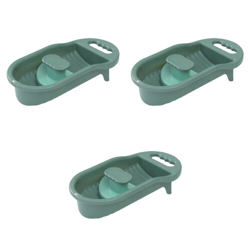 3Pièces Planche À Compacte Pour Lavage Main À 2