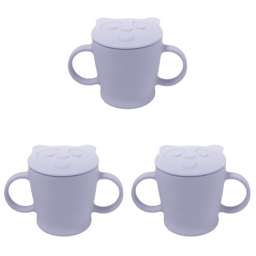 3Pièces Silicone Violet Safe, D'apprentissage 1