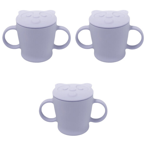 3Pièces Silicone Violet Safe, D'apprentissage 2