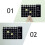 5 Pièces Stickers Auto-Adhésifs Ardoise Noire Bureau 7