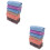 16Pièces Lingettes Absorbantes En Corail Souples 6