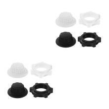 8Pcs Floor Fan Nut Covers ABS Plastic Assorted Color Stable Fit
