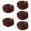 5Pièces Bande Pression Piano Marron Fixation Partition Simple 9