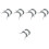10Pcs Pan and Pot Side Handle Replacement Gray Silicone Stainless Grip 1