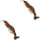 2Pcs Plastic Shrimp Toy Realistic Kids Plaything Decor 4