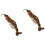 2Pcs Plastic Shrimp Toy Realistic Kids Plaything Decor 5